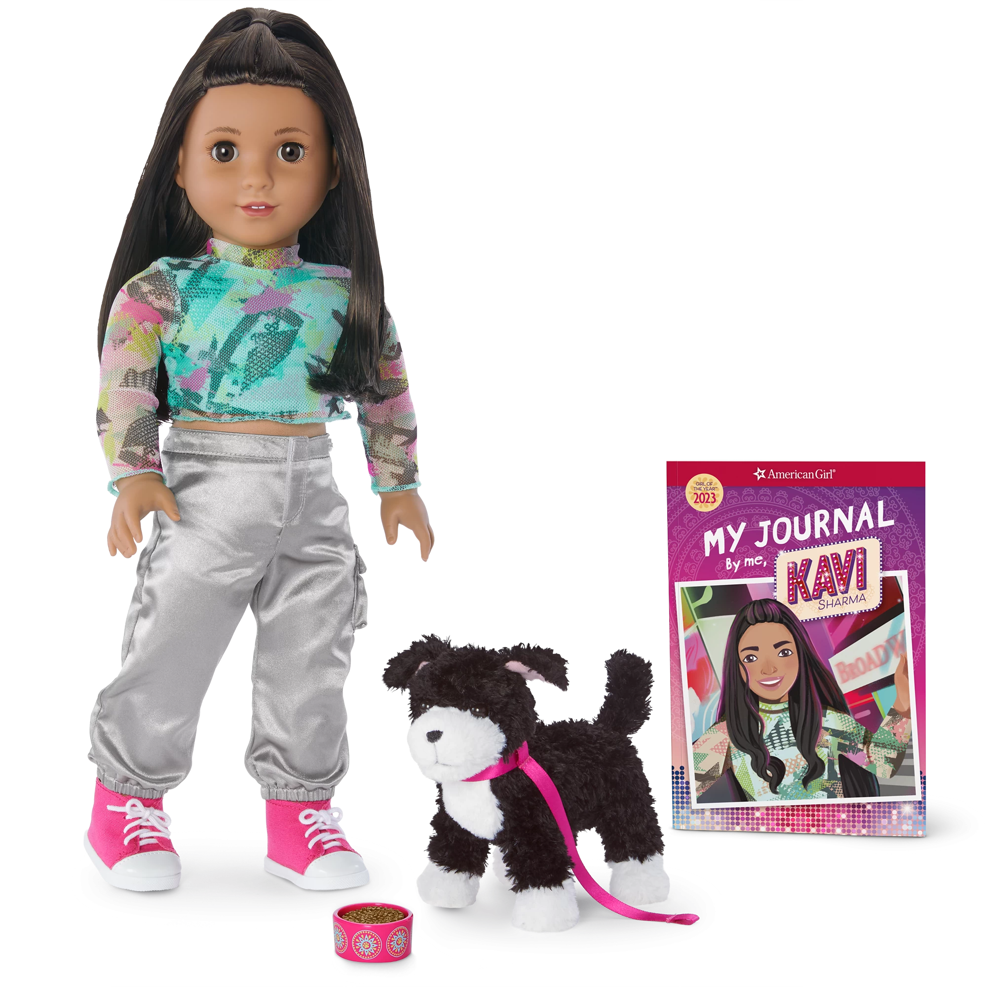 Kavi Sharma™ Doll, Journal, Accessories & Dog (Girl Of The Year™ 2023)
