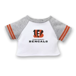 American Girl® X NFL Cincinnati Bengals Fan Tee For 18-inch Dolls