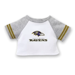 American Girl® X NFL Baltimore Ravens Fan Tee For 18-inch Dolls