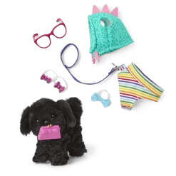 Shi-Poo Sweetie Dog For 18-inch Dolls & Fancy Pet Fashion Accessories