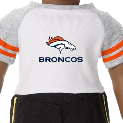 American Girl® X NFL Denver Broncos Fan Tee For 18-inch Dolls -American Girl Toys gkquqclfqs9t5brajebm