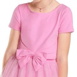 American Girl® X Something Navy Pastel-Pink Bow-Front Top For Girls