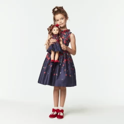 American Girl® X Janie And Jack Wrapped In Roses Dresses For Girls & 18-inch Dolls