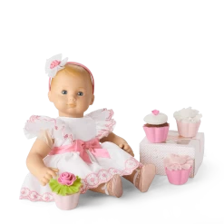 Happy Birthday® Outfit & Stackable Cupcakes For Bitty Baby® Dolls