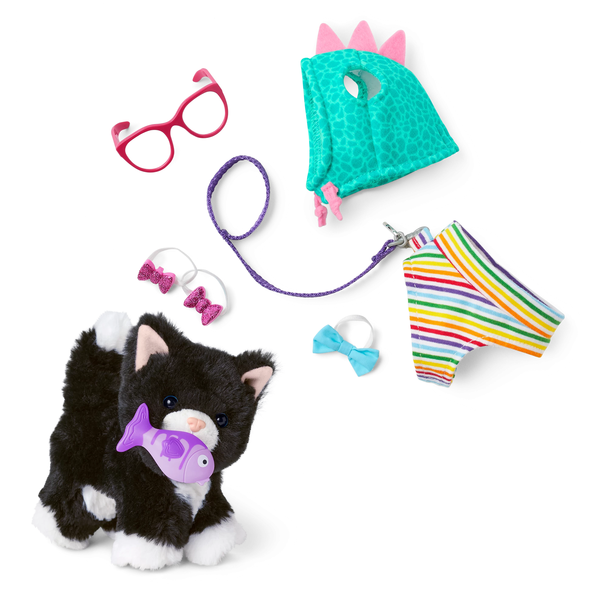 Licorice Twist™ Kitty Cat For 18-inch Dolls & Fancy Pet Fashion Accessories 3 Licorice Twist™ Kitty Cat For 18-inch Dolls & Fancy Pet Fashion Accessories