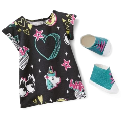 Show Your Wild Side Outfit For 18-inch Dolls