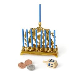 Rebecca’s™ Menorah & Dreidel Set