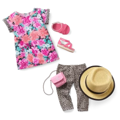 Show Your Sweet Side Outfit & Accessories For 18-inch Dolls
