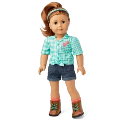Casual Campsite Outfit For 18-inch Dolls